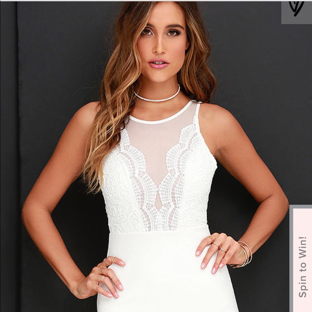 White dress